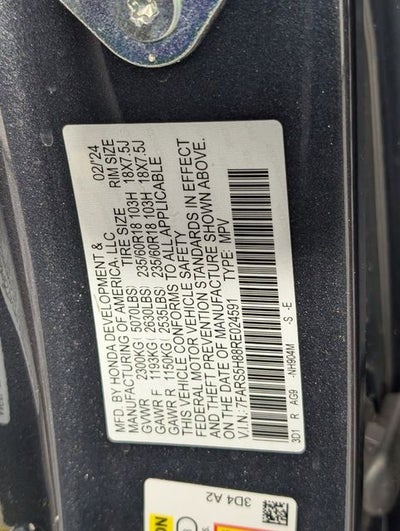 2024 Honda CR-V Hybrid Sport-L