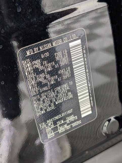 2020 Nissan Armada SV