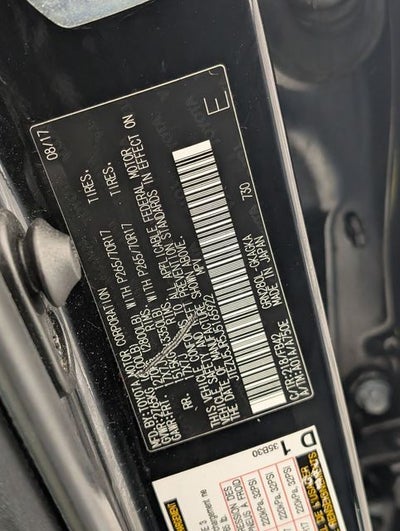 2018 Toyota 4Runner Base