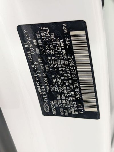 2025 Hyundai Tucson Hybrid Limited