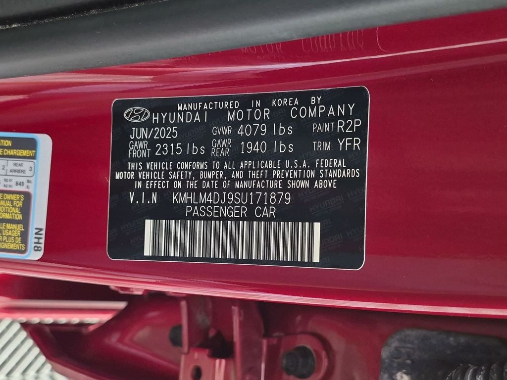 2025 Hyundai Elantra Hybrid SEL Sport