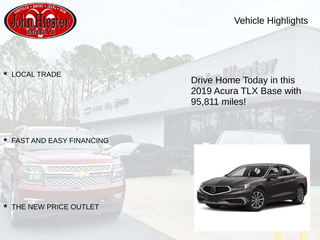 2019 Acura TLX 2.4L