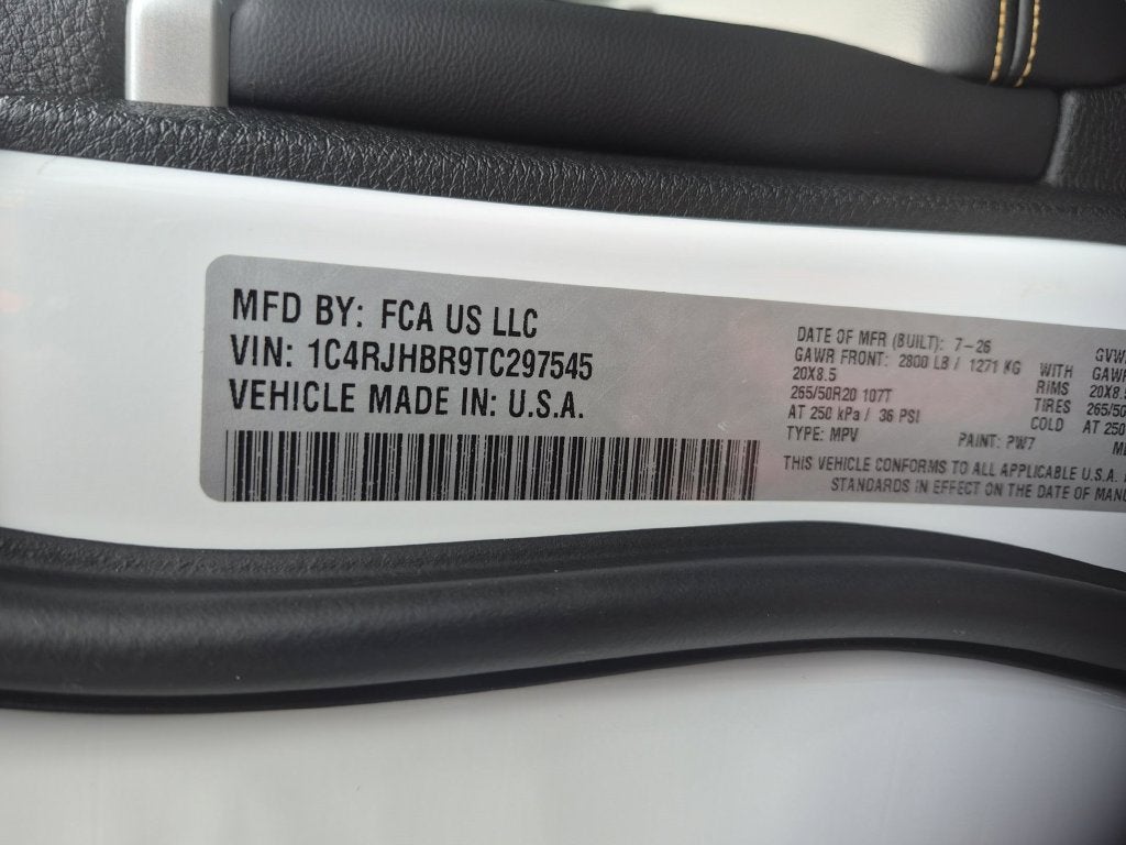 2026 Jeep Grand Cherokee Base