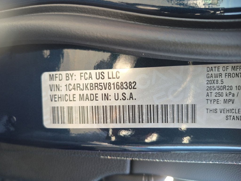 2027 Jeep Grand Cherokee L Limited