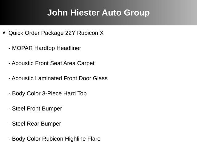 2025 Jeep Wrangler Rubicon X