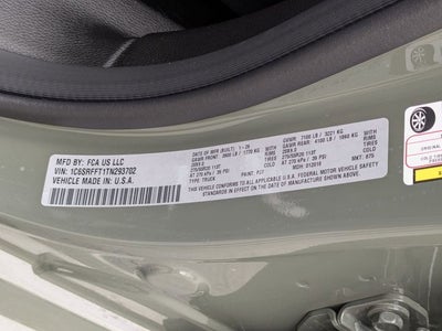 2026 RAM 1500 Big Horn/Lone Star