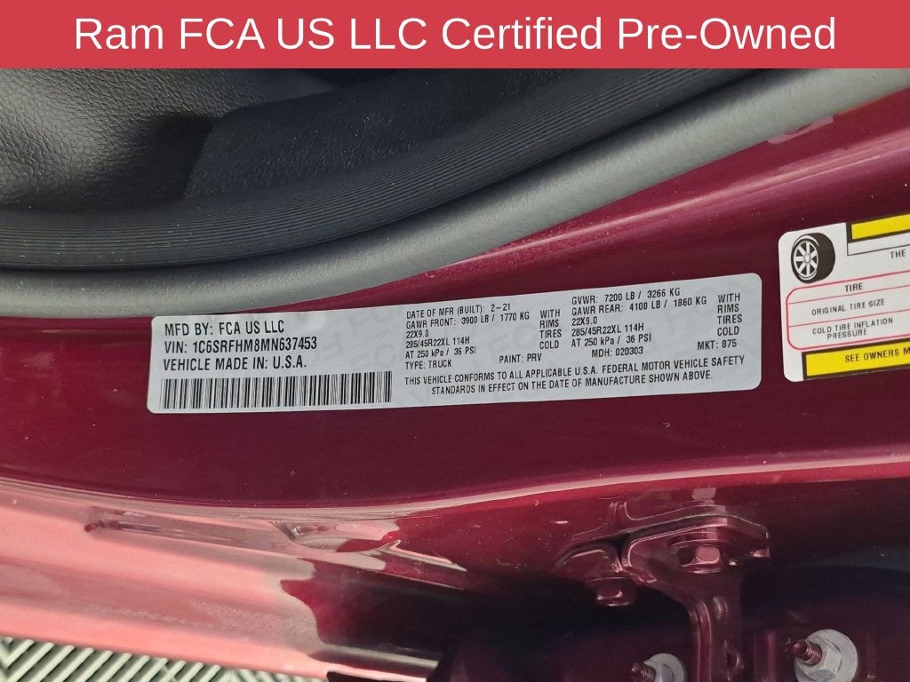 2021 RAM 1500 Limited