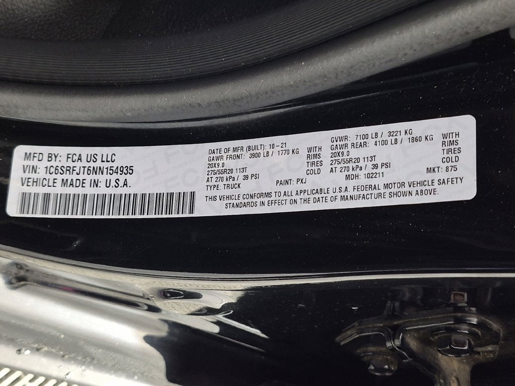 2022 RAM 1500 Laramie