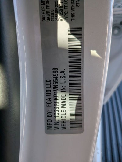 2027 RAM 1500 Tungsten