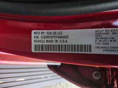 2026 RAM 1500 Tungsten