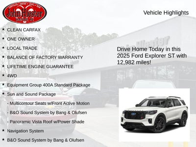 2025 Ford Explorer ST