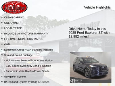 2025 Ford Explorer ST