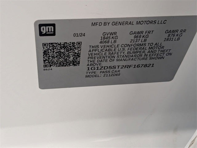 2024 Chevrolet Malibu LT 1LT