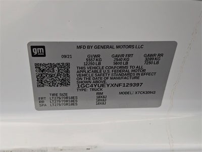 2022 Chevrolet Silverado 3500HD LTZ