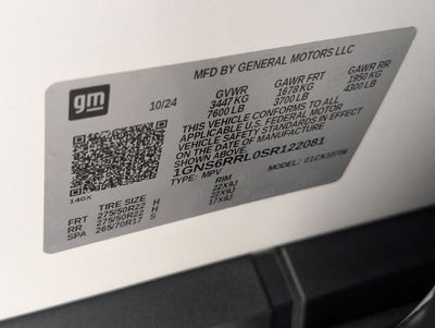 2025 Chevrolet Tahoe RST