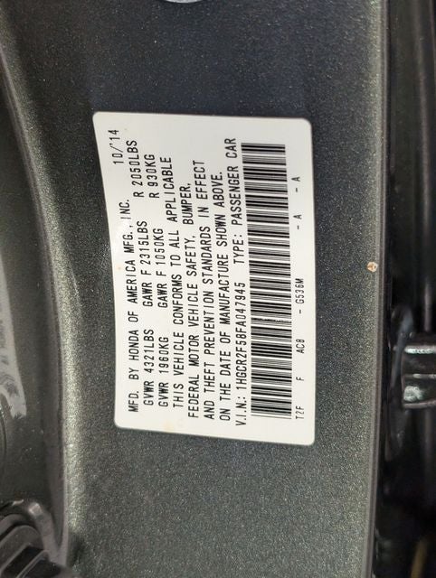 2015 Honda Accord Sport