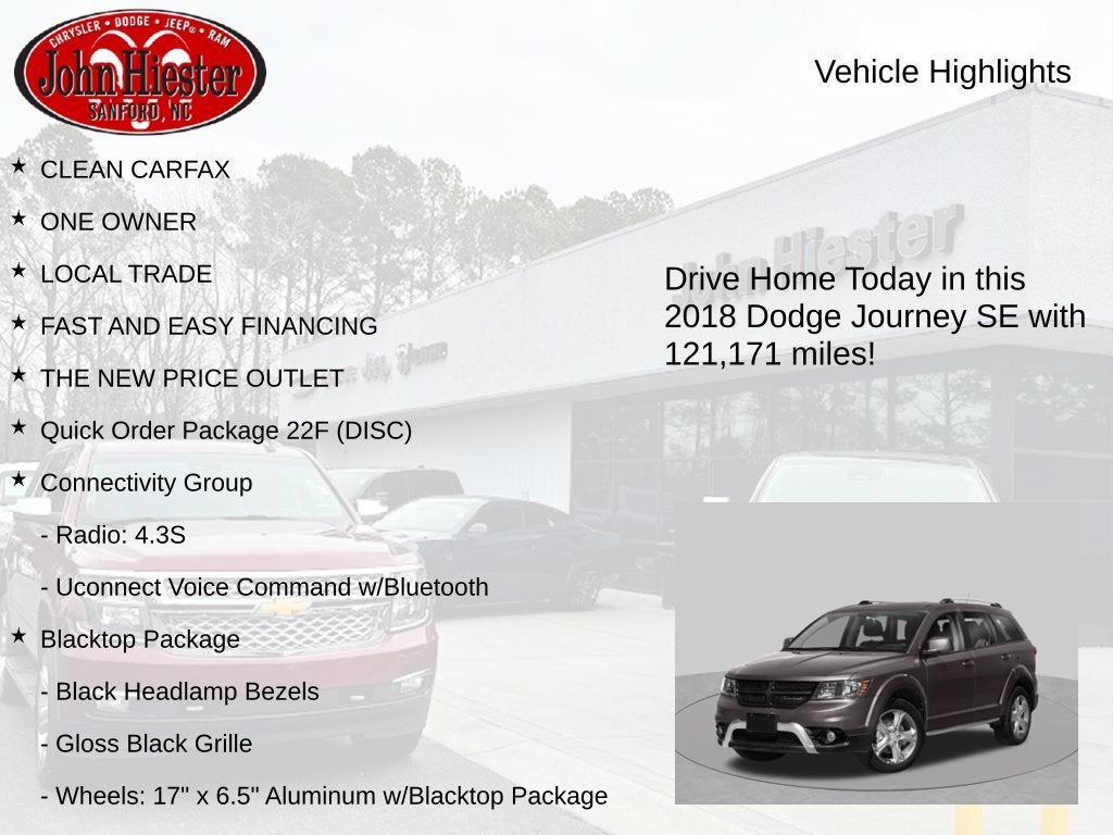 2018 Dodge Journey SE