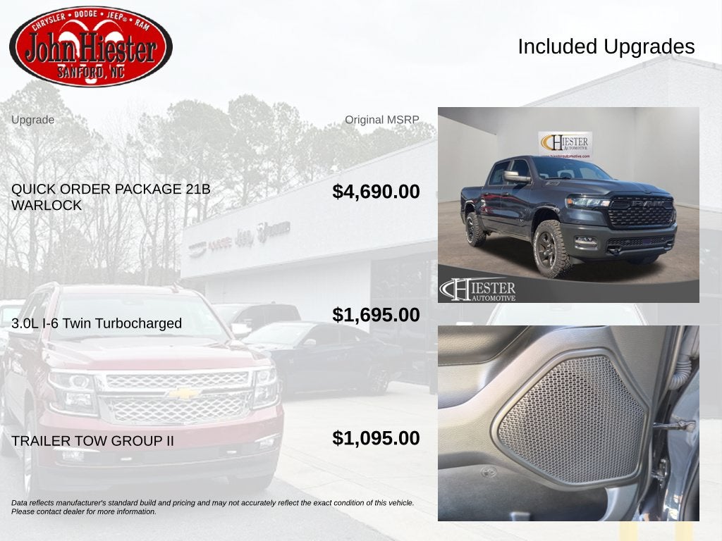 2026 RAM 1500 Warlock