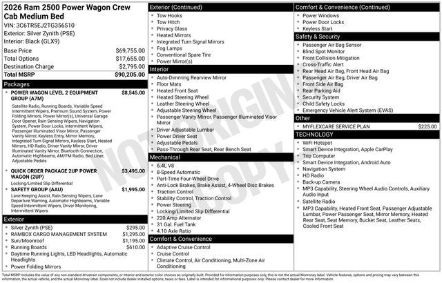 2026 RAM 2500 Power Wagon