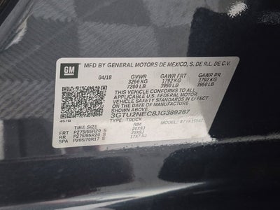 2018 GMC Sierra 1500 SLT