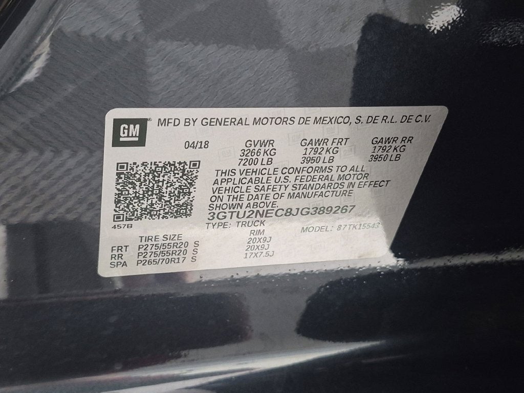 2018 GMC Sierra 1500 SLT