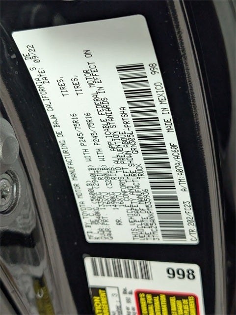 2023 Toyota Tacoma SR5 V6