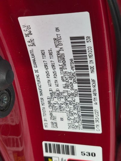 2021 Toyota Tacoma TRD Sport V6