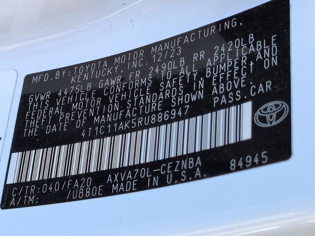 2024 Toyota Camry LE