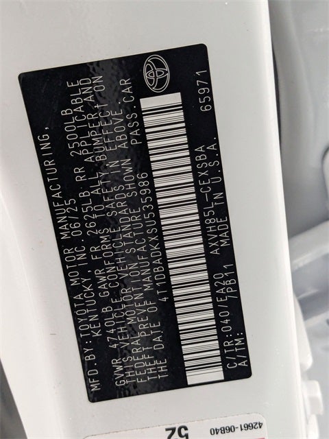 2025 Toyota Camry SE