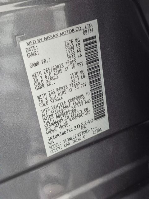 2024 Nissan Pathfinder Rock Creek