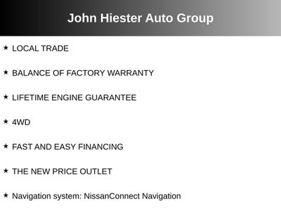 2022 Nissan Pathfinder Platinum