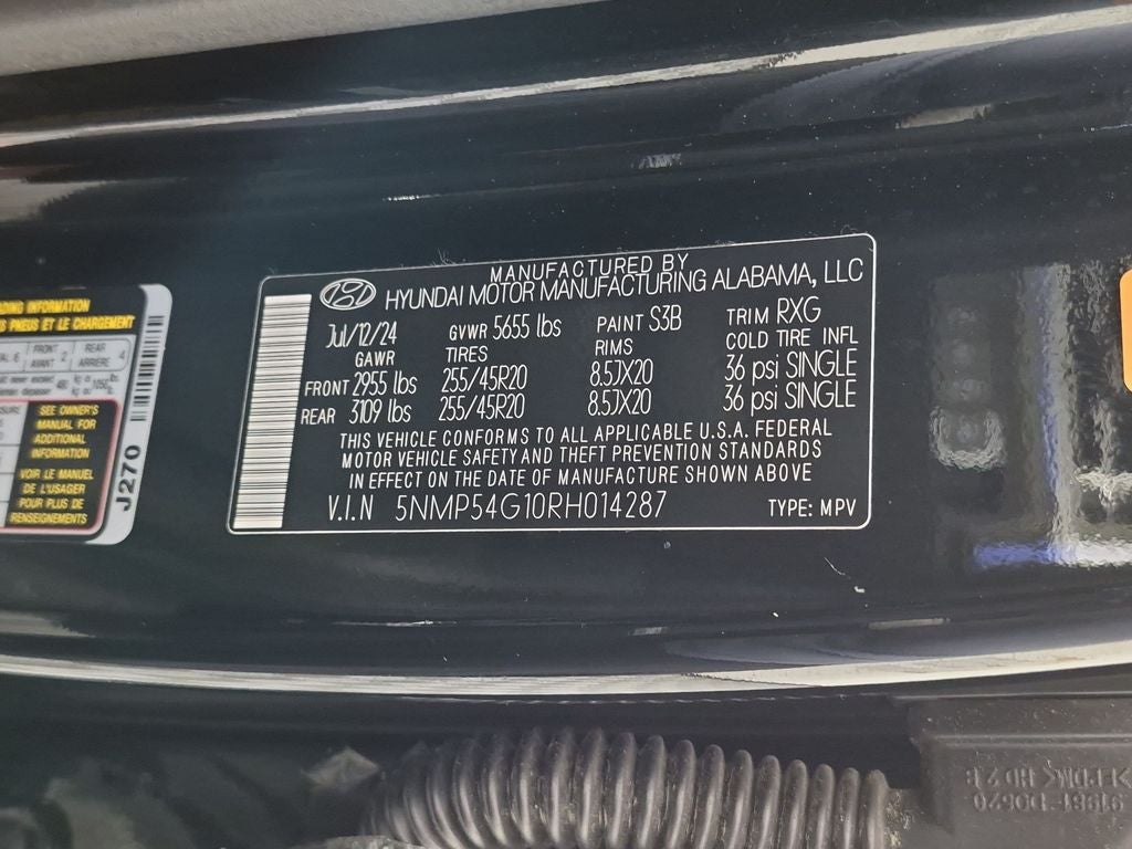 2024 Hyundai Santa Fe Hybrid Calligraphy