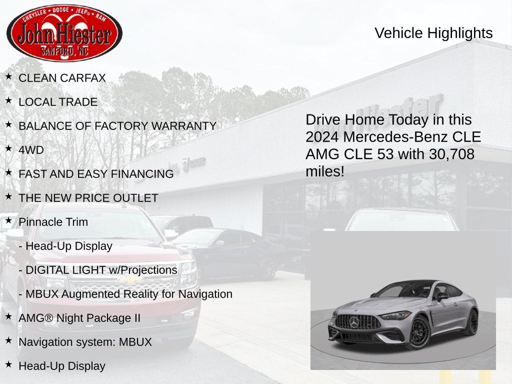 2024 Mercedes-Benz CLE CLE 53 AMG® 4MATIC®