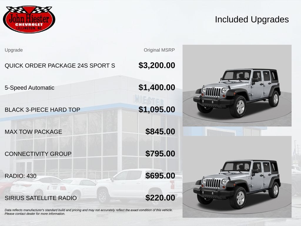 2018 Jeep Wrangler JK Unlimited Sport S 4x4