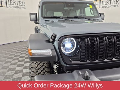 2025 Jeep Wrangler 4-Door Willys 4x4