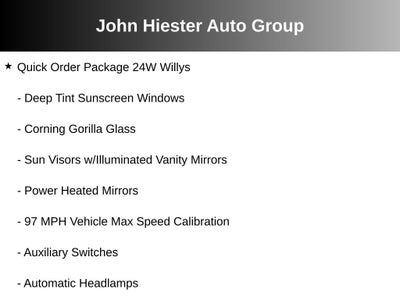 2025 Jeep Wrangler 4-Door Willys 4x4