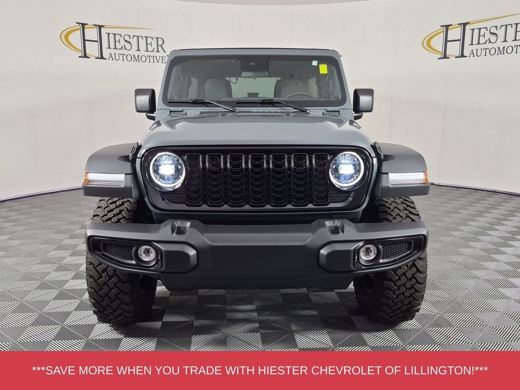 2025 Jeep Wrangler 4-Door Willys 4x4