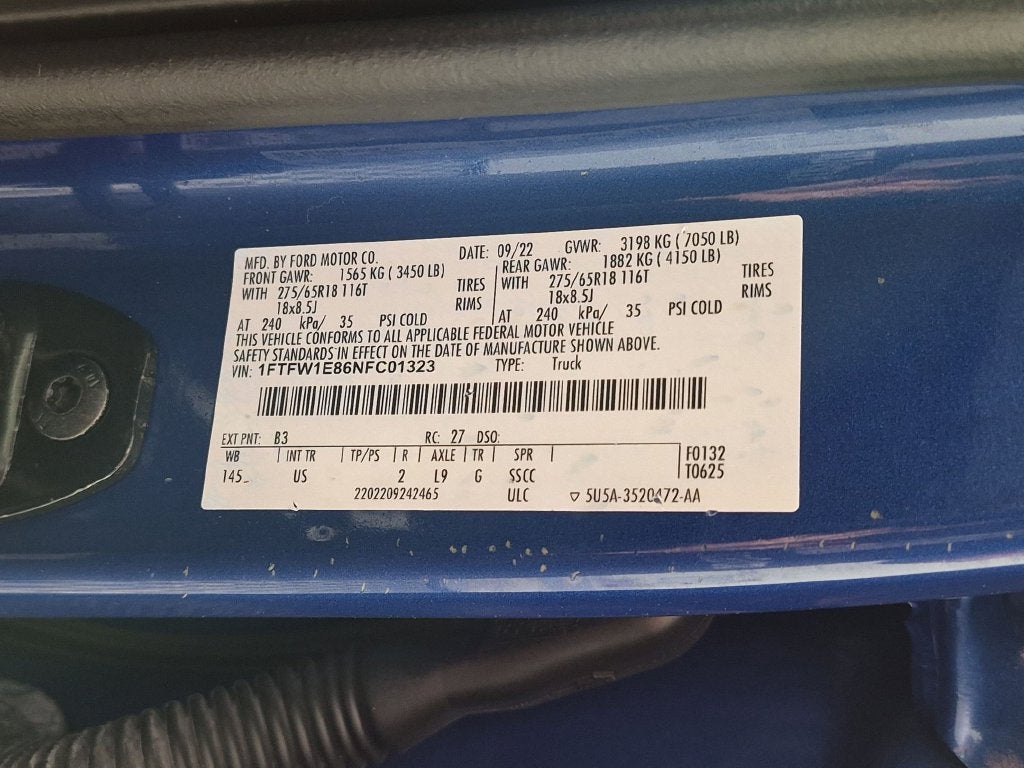 2022 Ford F-150 XL