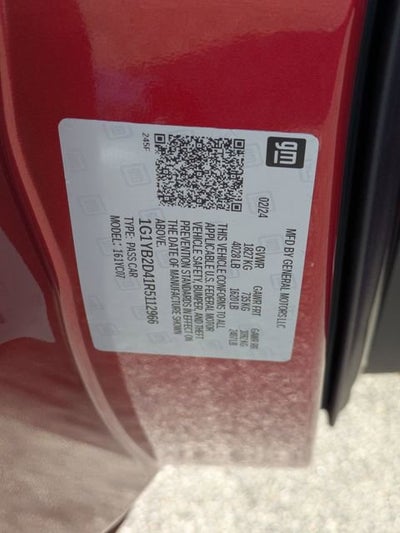 2024 Chevrolet Corvette Stingray 2LT