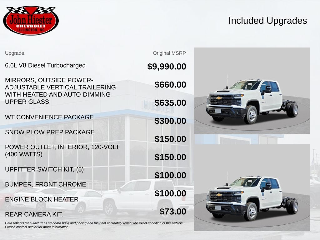 2026 Chevrolet Silverado 3500 HD Chassis Cab Work Truck