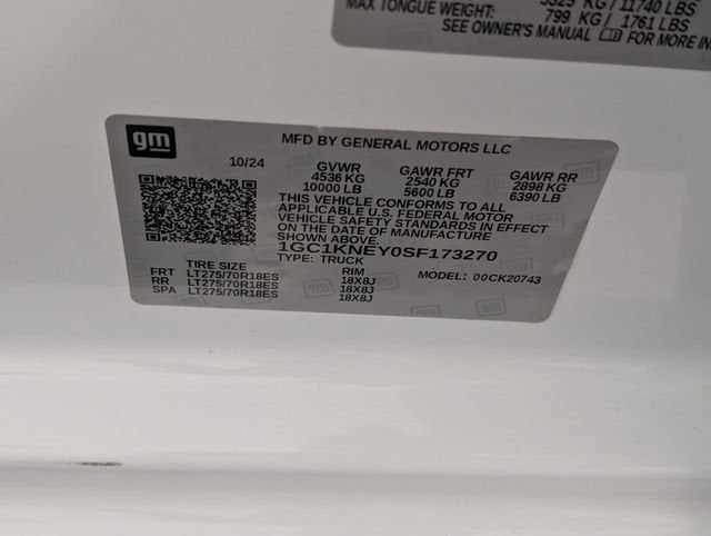 2025 Chevrolet Silverado 2500 HD LT
