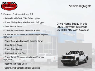 2026 Chevrolet Silverado 2500 HD ZR2