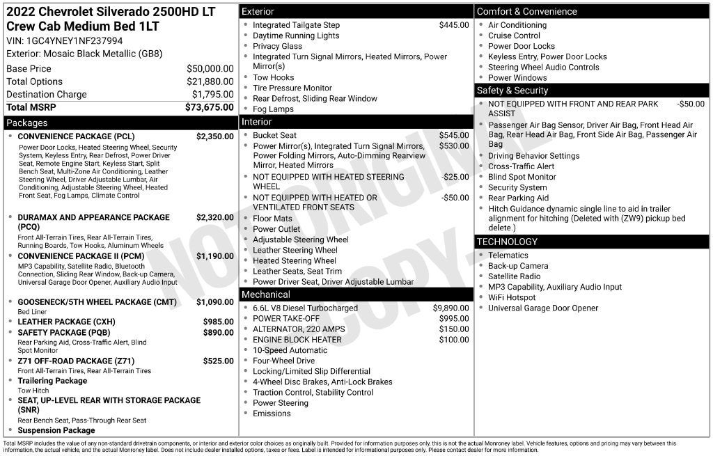 2022 Chevrolet Silverado 2500 HD LT