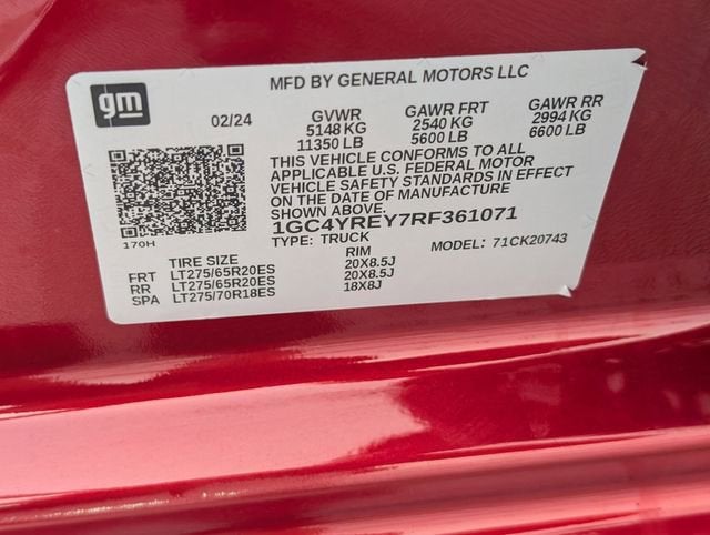 2024 Chevrolet Silverado 2500 HD High Country