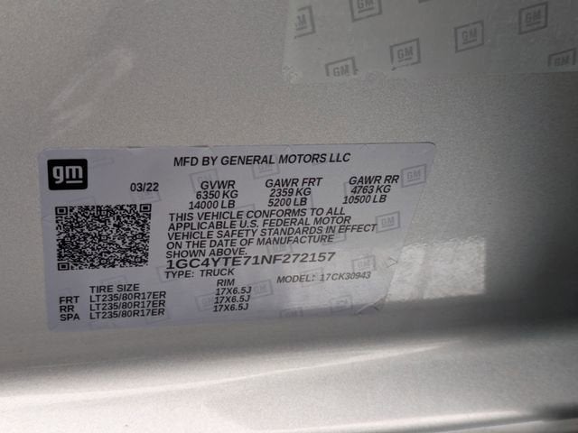 2022 Chevrolet Silverado 3500 HD LT DRW