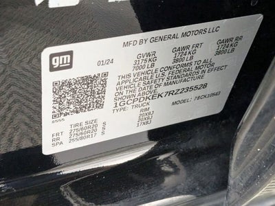 2024 Chevrolet Silverado 1500 LT (2FL)