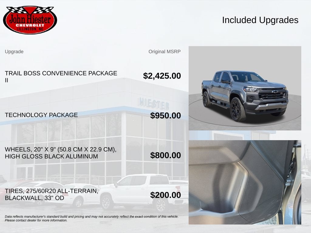 2026 Chevrolet Colorado Trail Boss