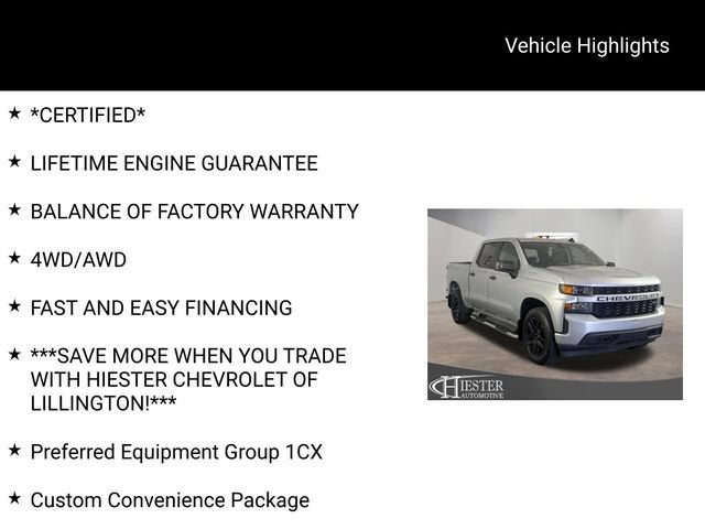 2022 Chevrolet Silverado 1500 LTD Custom