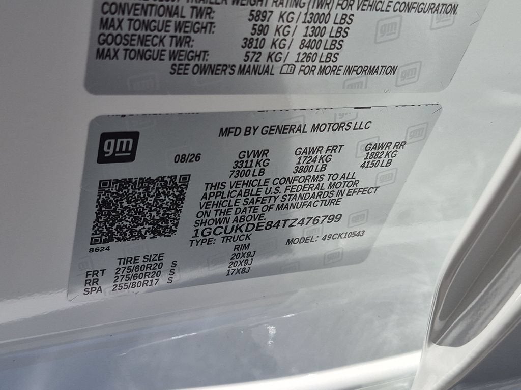 2026 Chevrolet Silverado 1500 LT