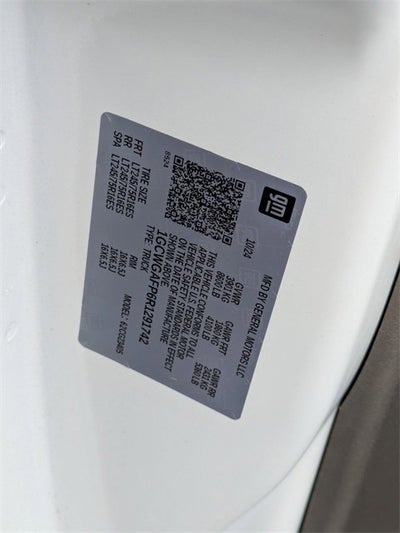 2024 Chevrolet Express Cargo 2500 WT